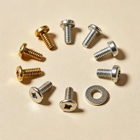 Fixadores de metal pequenos