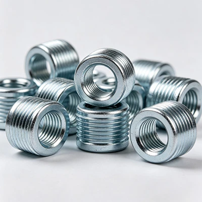 Porcas de inserção roscadas para metal
